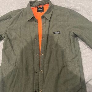 Primitive flannel barley work